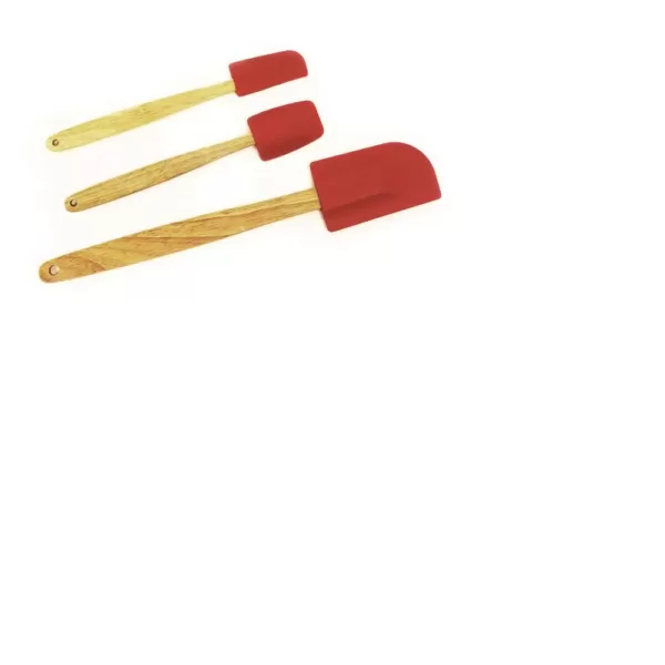 BergHOFF Silicone Red Spatula Set of 3