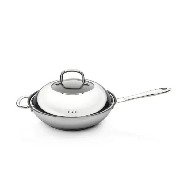 BergHOFF CollectNCook 11 in. Stainless Steel Wok Set