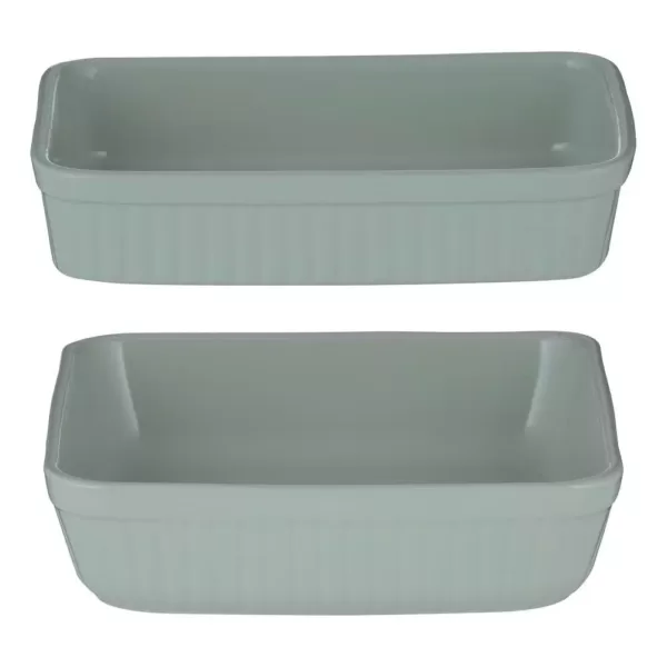 Mason Cash Classic 2-Piece Pistachio Bakeware Set