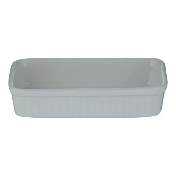 Mason Cash Classic 2-Piece White Bakeware Set